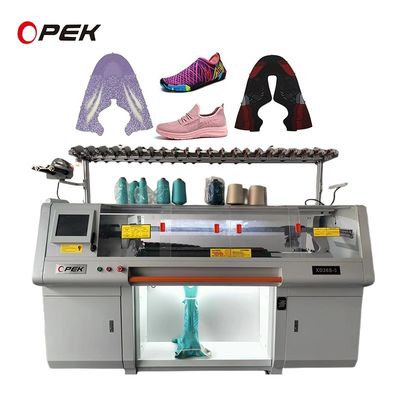 Capacités de haute vitesse et de Jacquard de la machine de tricot de chaussures informatisée Opek