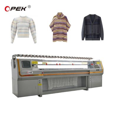 Machine à tricoter de pull plat haute vitesse de 80 pouces personnalisable selon les exigences du client
