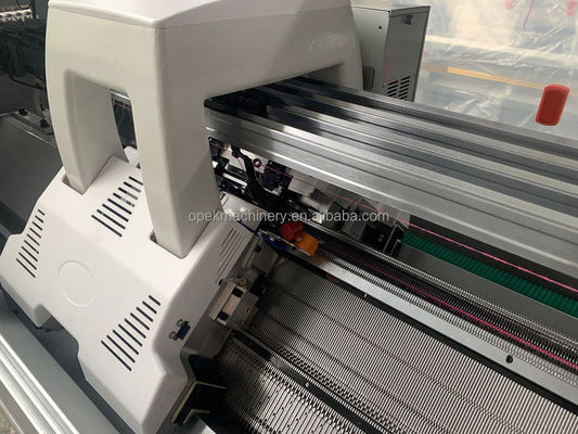 Machine à tricoter automatique de pull Jacquard de 80 pouces 3 systèmes avec les exigences du client
