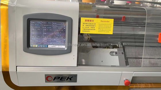 Machine à tricoter automatique de pull Jacquard de 80 pouces 3 systèmes avec les exigences du client