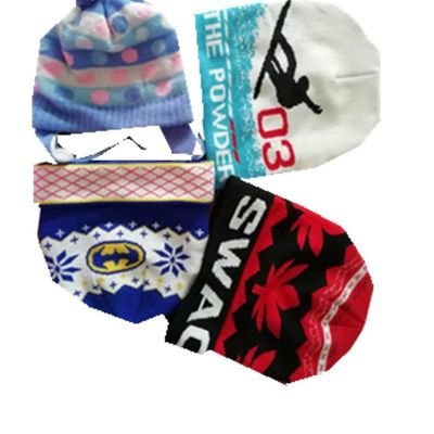 Machine à tricoter hautement chapeau / foulard avec 160N-360N aiguilles et double système de conduite