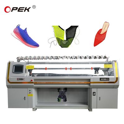 Machine à tricoter en 3D entièrement informatisée pour chaussures Flyknit, hauteur de fabrication de 800 kg