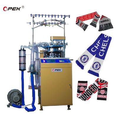 Machine à tricoter chapeau et écharpe circulaire en jacquard à cylindre de 9 pouces