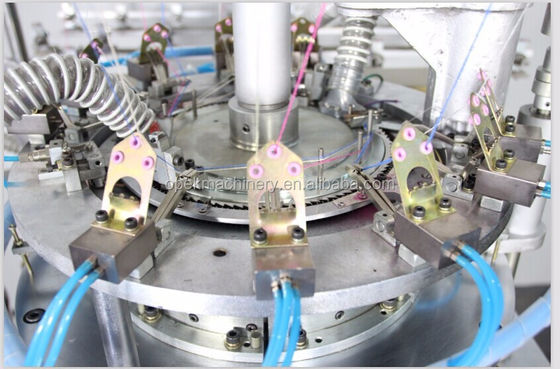 Machine à tricoter numérique à alarme entièrement automatique pour écharpe de chapeau tricotée en style warp
