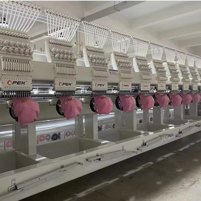 652*150cm Tajima taille de table de travail 12 tête de broderie machine pour les chapeaux et les vêtements finis