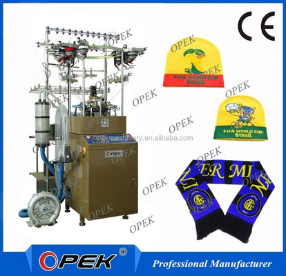 La machine entièrement informatisée d'Opek est l'investissement ultime pour les fabricants de casquettes tricotées