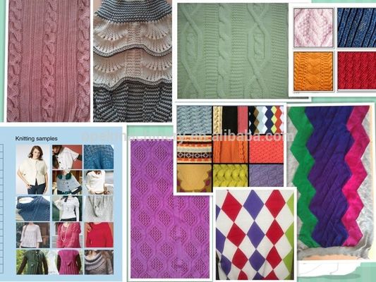 Le tricot de pull à la maison facilité par la machine informatisée à tricot plat