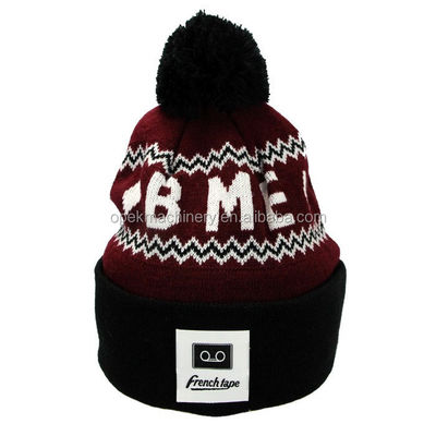 Méthode unique de tricot OPEK Machine à tricot pour chapeau de laine de type jacquard