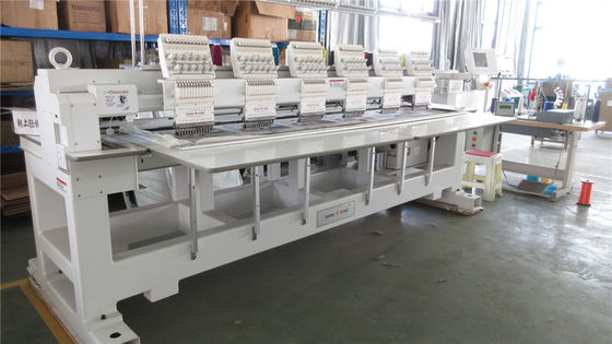6 têtes 1200 tours par minute Machine de broderie informatisée avec KOBAN Crochet rotatif et capteur