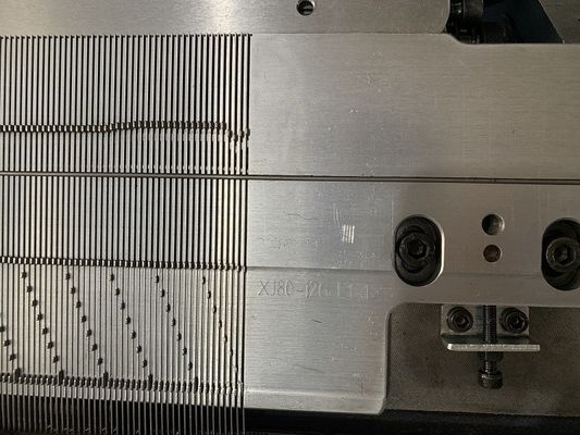 Machine à tricoter à plat informatisée à double système pour pulls en jacquard complet
