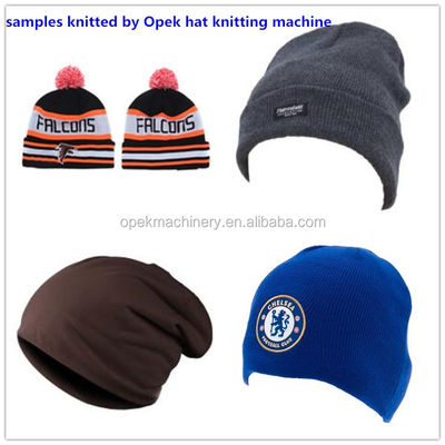 1 W OPEK Machine à tricoter à chapeau à haute vitesse lubrification automatique pour une utilisation transparente