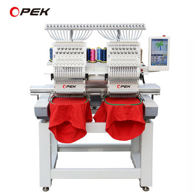 15 aiguilles 2 têtes machine de broderie informatisée avec boucle de vêtement parfait en France