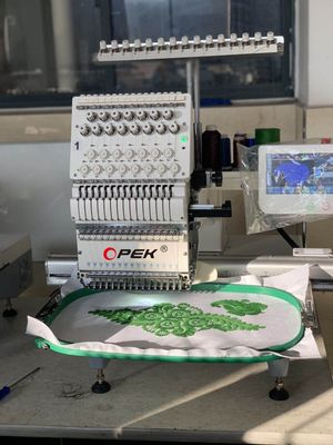 60*60 cm Table de travail à grande vitesse Machine à broderie informatique à tête unique avec Dahao Software