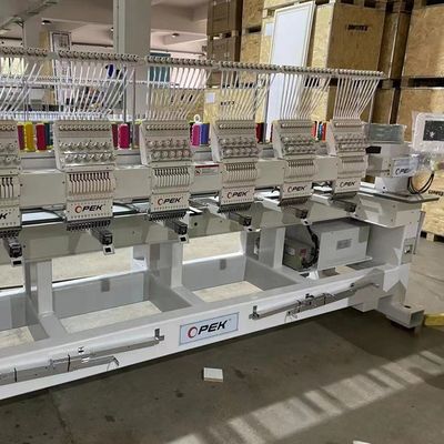 500*1200 Taille de table de travail Machine de broderie commerciale avec fonctionnement informatisé