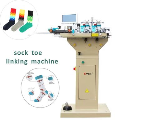 Lisse et tournant avec la machine de tournage de chaussettes automatique à servo-moteur de 250 W de la société Opek