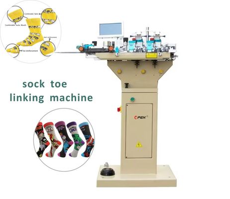 Lisse et tournant avec la machine de tournage de chaussettes automatique à servo-moteur de 250 W de la société Opek