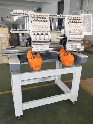 KOBAN Crochet rotatif à haute vitesse 2 têtes doubles Machine de broderie informatisée pour broderie plate sur chapeaux