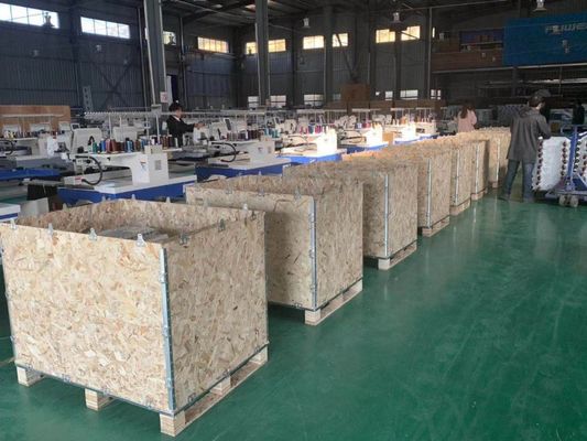 La machine à broderie Opek 3 en 1 2 têtes 390 kg La solution ultime pour le tissage de bout