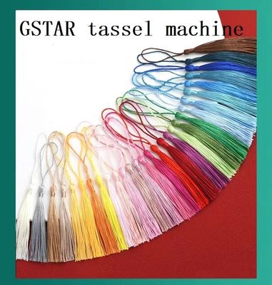 Machine professionnelle de franges de cachemire pour la production automatique complète de pompom et de tassel