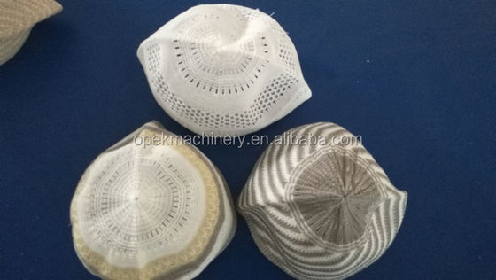 Machine à tricoter à la déformation circulaire Jacquard pour la maison Tricotage à la casquette musulmane informatisé
