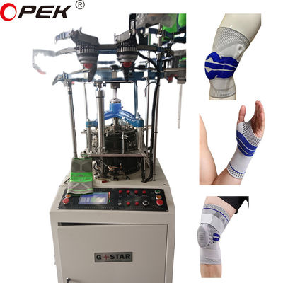 Appareil standardisé Auto Oil Bracer Appui au genou Machine à tricoter de la rotule pendant des années Garantie