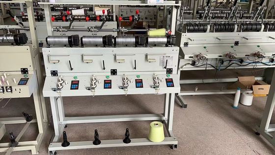 1100m/min Machine de remontage cône à cône à grande vitesse Couleur blanche pour une production rapide