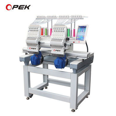 Précision 12 aiguilles Machine de broderie à plusieurs têtes pour la personnalisation à plusieurs têtes