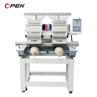 Précision 12 aiguilles Machine de broderie à plusieurs têtes pour la personnalisation à plusieurs têtes