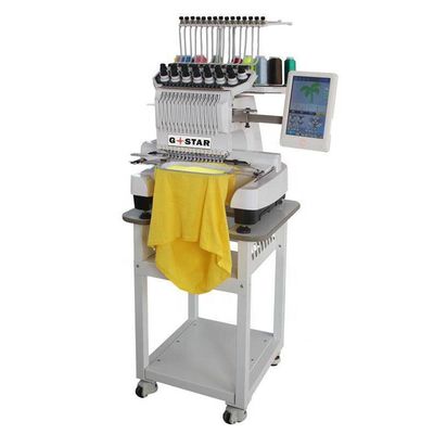 Machine de broderie à l'aide d'une paire de chaussettes de 200 mm pour la broderie informatique Tajima en Inde