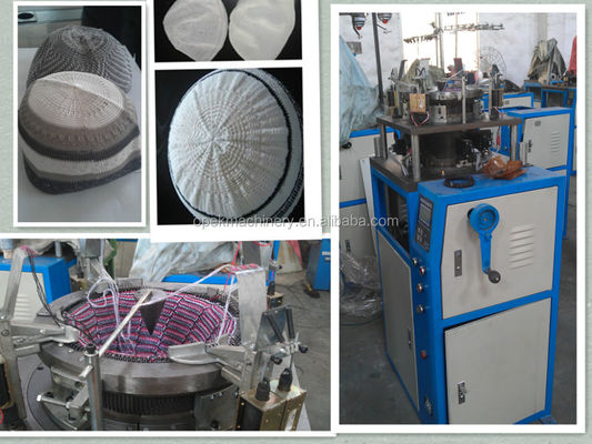 Marché de détail Arabe musulman Cap Machine à tricoter Circulaire Conception pour les détaillants
