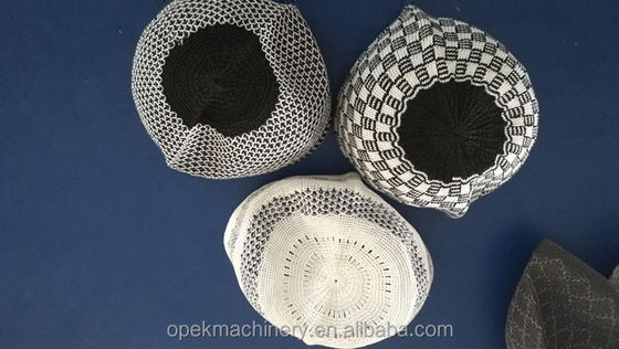 Machine de tricot à casquette musulmane informatisée de diamètre de cylindre de 10 pouces