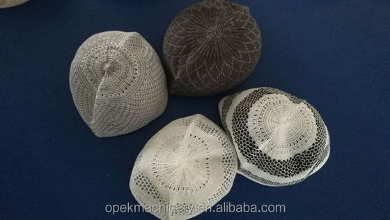 Machine de tricot à casquette musulmane informatisée de diamètre de cylindre de 10 pouces