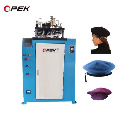Machine à tricoter des bérets à grande vitesse avec servo-moteur 600 ensembles/mois Production et capacité