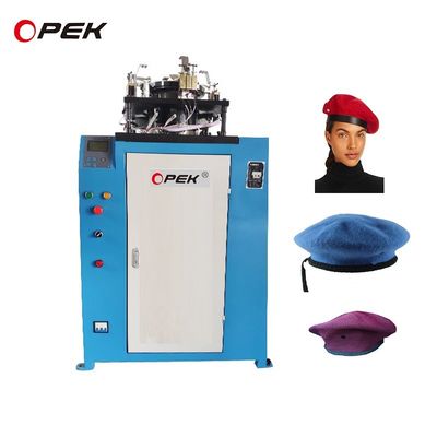 Fonctionnement en douceur machine à tricoter Beret Cap avec lubrification automatique et servo-moteur