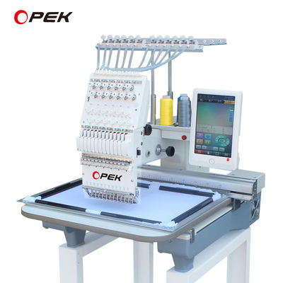 60*60cm Taille de table de travail Machine de broderie informatisée pour T-shirt à bonnet plat LOGO