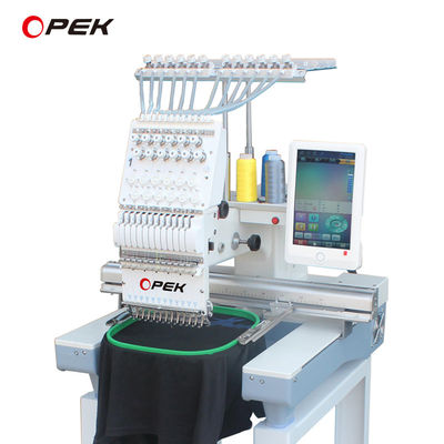 60*60cm Taille de table de travail Machine de broderie informatisée pour T-shirt à bonnet plat LOGO