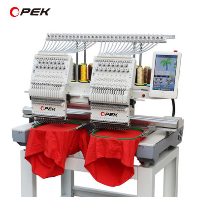 Langue 14 langues Support OPEK 12 15 T-shirt informatisé Machine à broder des serviettes