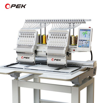 Langue 14 langues Support OPEK 12 15 T-shirt informatisé Machine à broder des serviettes
