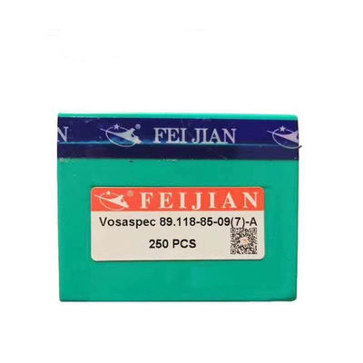 Aiguille à tricoter JINPENG FEIJIAN GOLDEN ROC Aiguille dorée 3G-16G pour les machines à tricoter