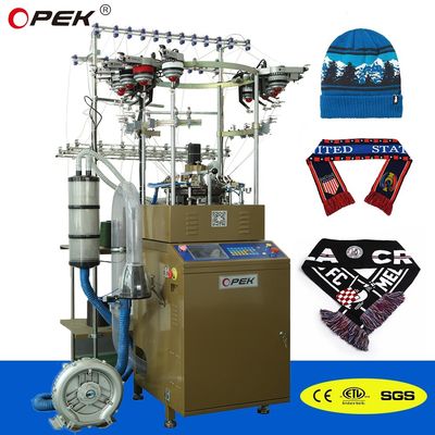 Machine à tricoter à haute vitesse pour chapeau et écharpe à 7 GG