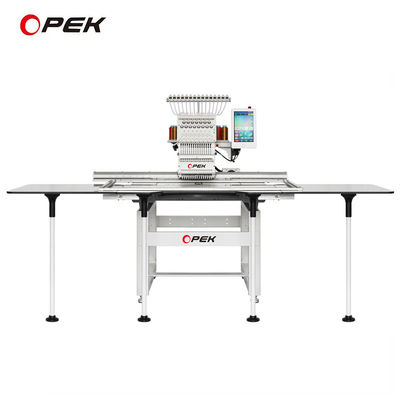 Machine de broderie à haute vitesse maximale de 1200 tours par minute avec grande surface de broderie de l'OPEK