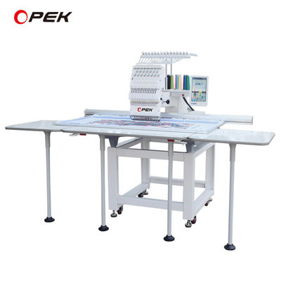 Machine de broderie à haute vitesse maximale de 1200 tours par minute avec grande surface de broderie de l'OPEK