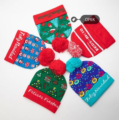 2022 Pompom Hat Machine avec style de tricot plat et fonction de nœud auxiliaire facile