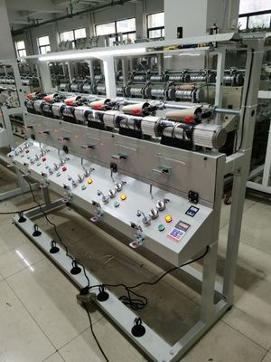 12 têtes Machine automatique de remontage de fil de chenille de taille 0,80*0,80*1,20m