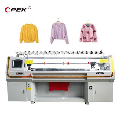 72 pouces largeur de tricot multi-gauge machine à tricot plat pour pull à la maison