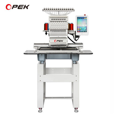 Machine de broderie de T-shirts à tête unique pour l'industrie et le ménage
