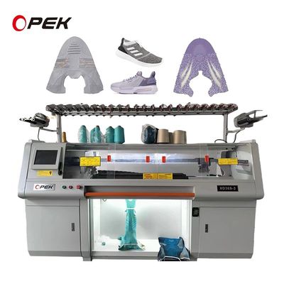 Trois Système Hengqiang machine à tricoter pour la fabrication de chaussures 72 pouces largeur de tricot