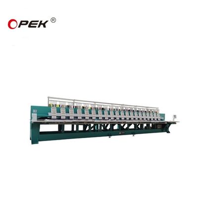 Certifié ISO/CE/ETL 9 aiguilles 20 têtes Machine de broderie plate informatisée à grande vitesse