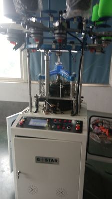 Machine à tricoter à haute vitesse à 4 mangeoires informatisée à 4 couleurs