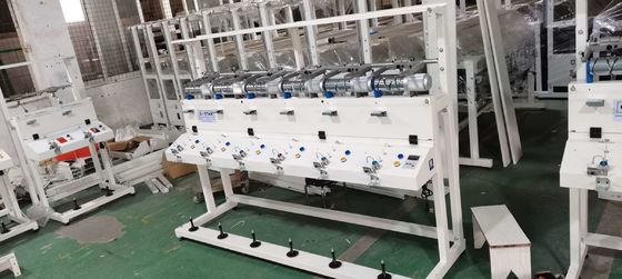 1100 m/min de vitesse machine de bobinage à bobinage de fils cône parfait pour le remontage de fil précis